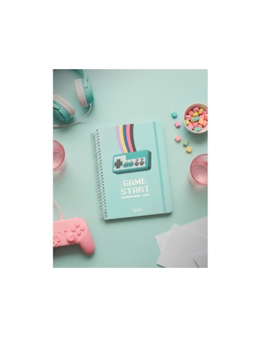 Agenda escolar liderpapel 26-27 espiral game on...