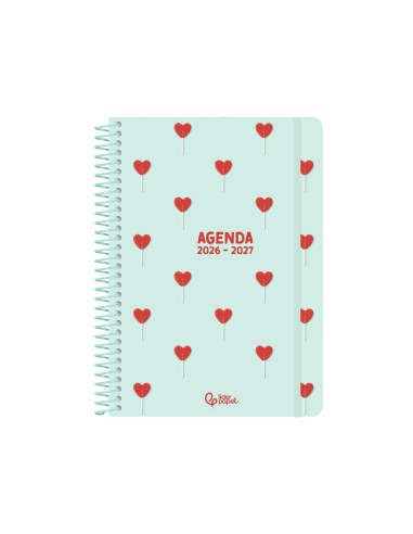 Agenda escolar liderpapel 26-27 espiral petite...