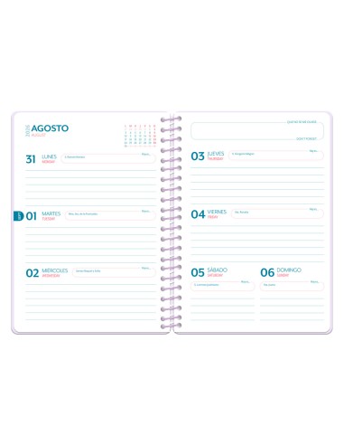 Agenda escolar liderpapel 26-27 espiral petite...