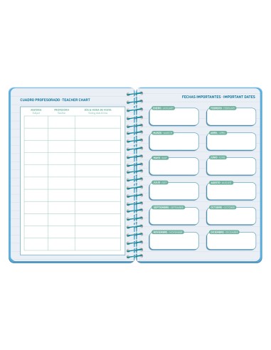 Agenda escolar liderpapel 26-27 espiral classic...