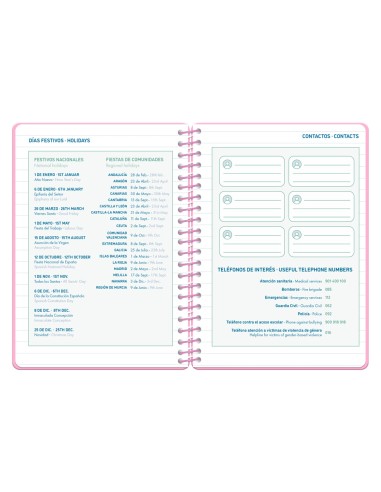 Agenda escolar liderpapel 26-27 espiral classic...