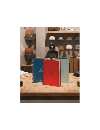 Agenda escolar liderpapel 26-27 espiral basic 2...