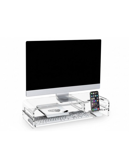 Soporte q-connect para monitor metacrilato 508x203x114 mm