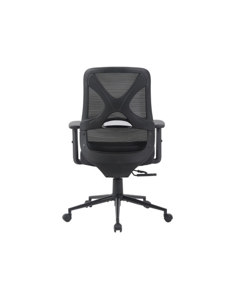 Silla de oficina archivo 2000 vespa mecanismo sincro respaldo malla y asiento traslack negro