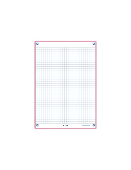 Ficha de revision oxford flashcards 2.0 148x210 mm 250 g cuadricula 5mm color rosa paquete de 30 unidades