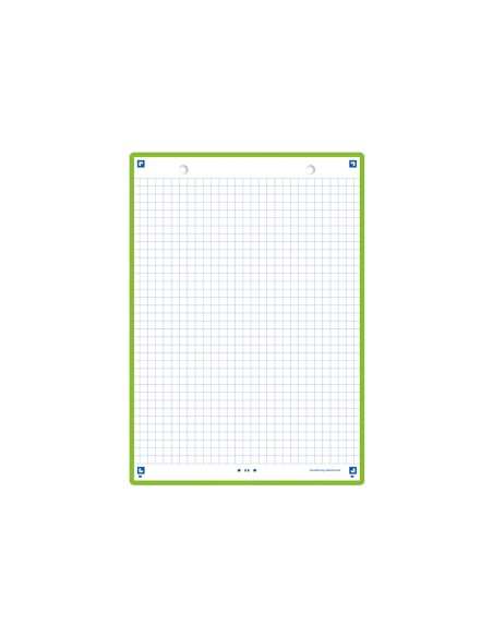 Ficha de revision oxford flashcards 2.0 148x210 mm 250 g cuadricula 5mm color verde menta paquete de 30 unidades