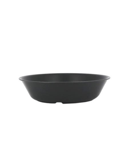 Plato polipropileno archivo 2000 hondo 17,8 cm diametro reutilizable e irrompible libre bpa color gris