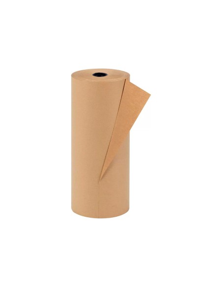 Papel kraft liderpapel marron bobina ancho 62 cm longitud 161 m gramaje 70 g peso 7 kg