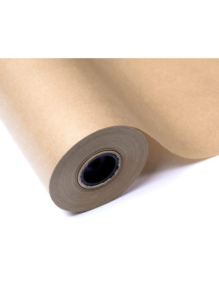 Papel kraft liderpapel marron bobina ancho 31 cm longitud 161 m gramaje 70 g peso 3,5 kg