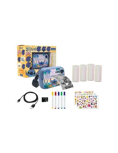 Camara de fotos instantanea lexibook stitch...