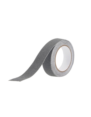 Cinta antideslizante q-connect gris 5 m x 25 mm
