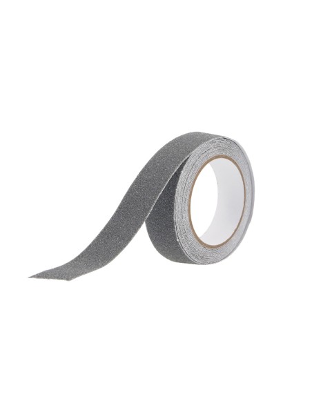 Cinta antideslizante q-connect gris 5 m x 25 mm