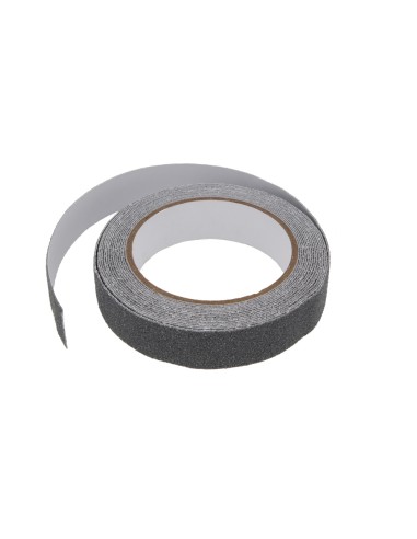 Cinta antideslizante q-connect gris 5 m x 25 mm