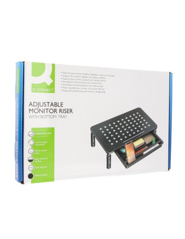 Soporte q-connect para monitor metalico...