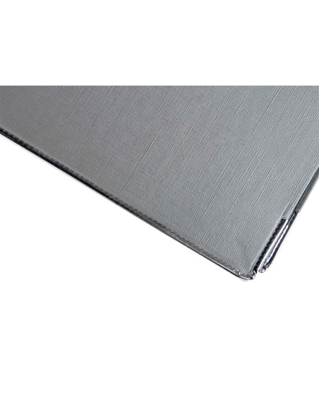 Archivador de palanca liderpapel folio documenta forrado pvc con rado lomo 52 mm gris compresor metalico