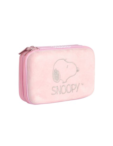 Estuche portatodo mooving snoopy doble...