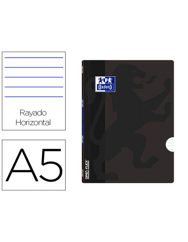 Libreta escolar oxford openflex tapa flexible...