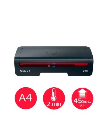 Plastificadora gbc 240 din a4 color negro