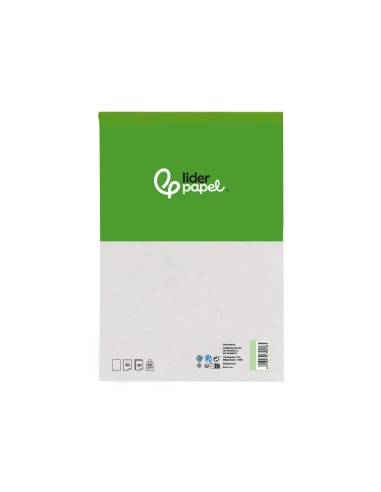 Bloc notas liderpapel liso a4 80 hojas 60 g/m2...