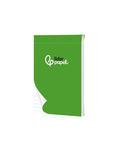Bloc notas liderpapel horizontal a7 80 hojas...