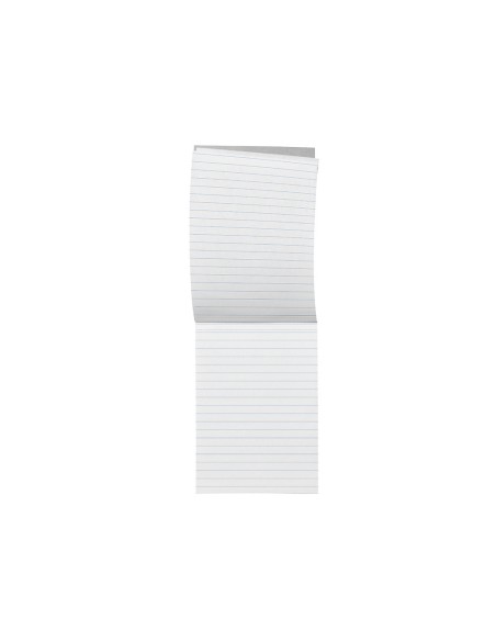 Bloc notas liderpapel horizontal a7 80 hojas 60g/m2 perforado