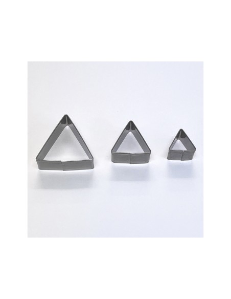 Cortador metalico sio-2 triangulo set de 3 piezas