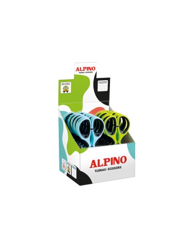 Tijera escolar alpino colorfull 130 mm