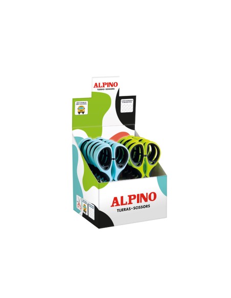 Tijera escolar alpino colorfull 130 mm
