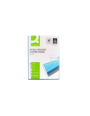 Papel fotocopiadora q-connect economy din a4 80...
