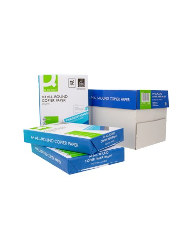Papel fotocopiadora q-connect economy din a4 80...