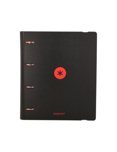 Carpeta con recambio antartik a4 cuadro 5mm...