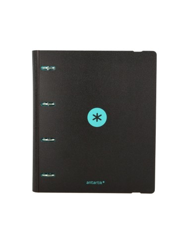 Carpeta con recambio antartik a4 cuadro 5mm...