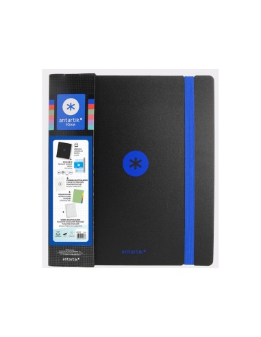 Carpeta con recambio antartik a4 cuadro 5mm...