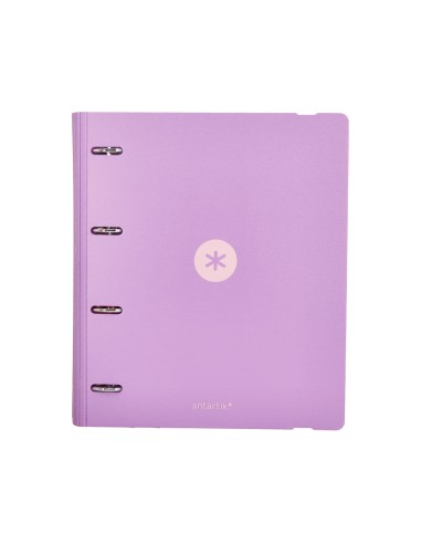 Carpeta con recambio antartik a4 cuadro 5mm...