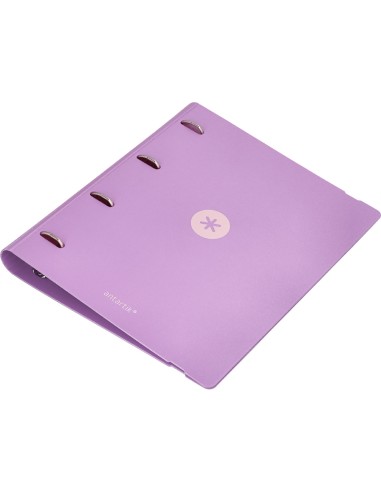 Carpeta con recambio antartik a4 cuadro 5mm...