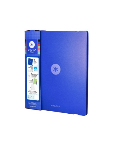 Carpeta con recambio antartik a4 cuadro 5mm...