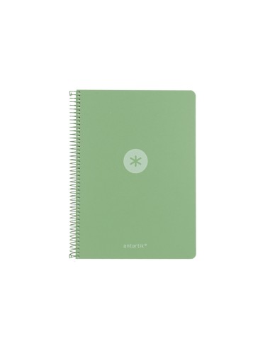 Cuaderno espiral antartik a4 tapa foam 80h 90gr...