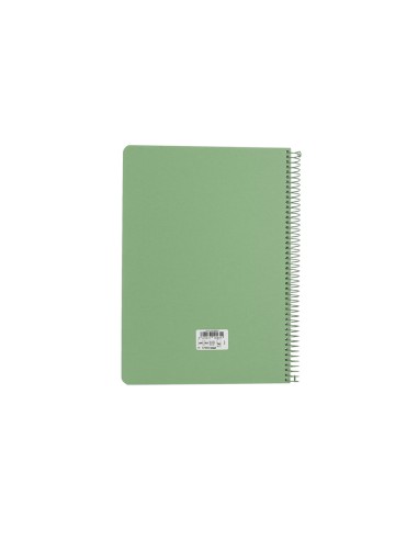 Cuaderno espiral antartik a4 tapa foam 80h 90gr...