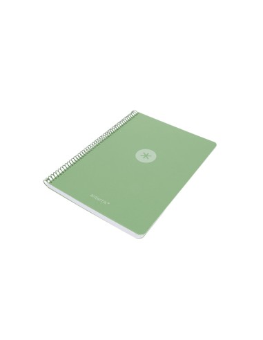 Cuaderno espiral antartik a4 tapa foam 80h 90gr...