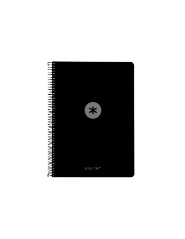 Cuaderno espiral antartik a4 tapa foam 80h 90gr...