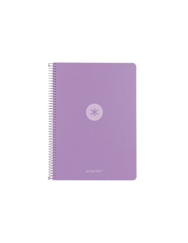 Cuaderno espiral antartik a4 tapa foam 80h 90gr...