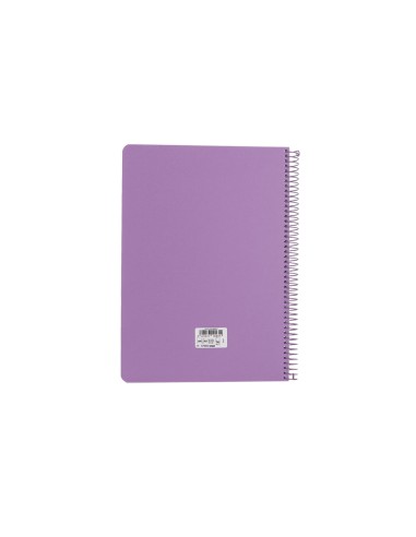 Cuaderno espiral antartik a4 tapa foam 80h 90gr...