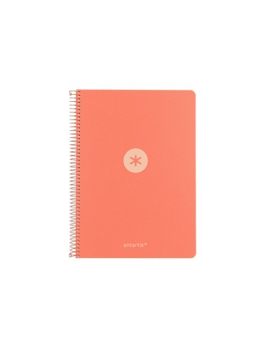Cuaderno espiral antartik a4 tapa foam 80h 90gr...