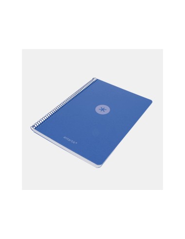Cuaderno espiral antartik a4 tapa foam 80h 90gr...