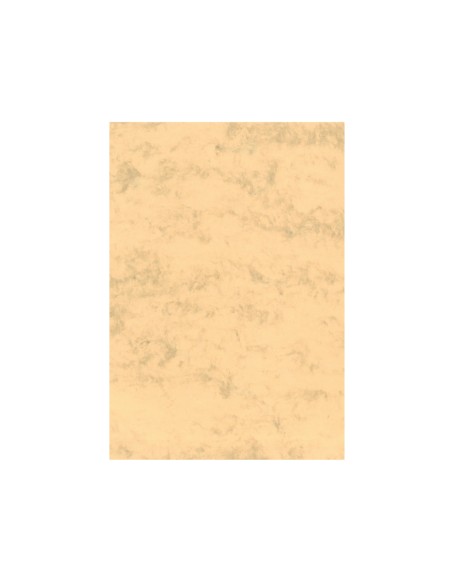 Cartulina marmoleada din a4 200 gr ocre paquete de 100 hojas
