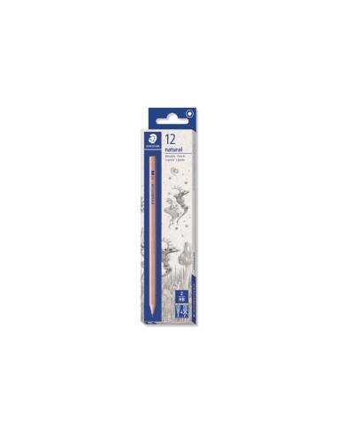 Lapices de grafito staedtler noris hb madera...