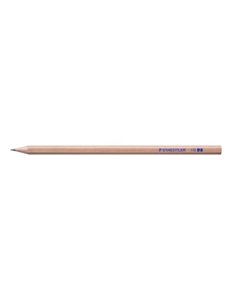 Lapices de grafito staedtler noris hb madera natural