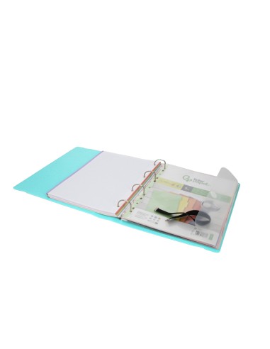 Carpeta con recambio antartik a4 cuadro 5mm...