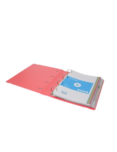 Carpeta con recambio antartik a4 cuadro 5mm...