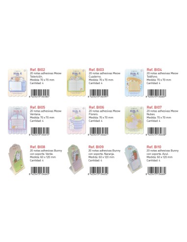 Bloc notas adhesivas imaginovo expositor...